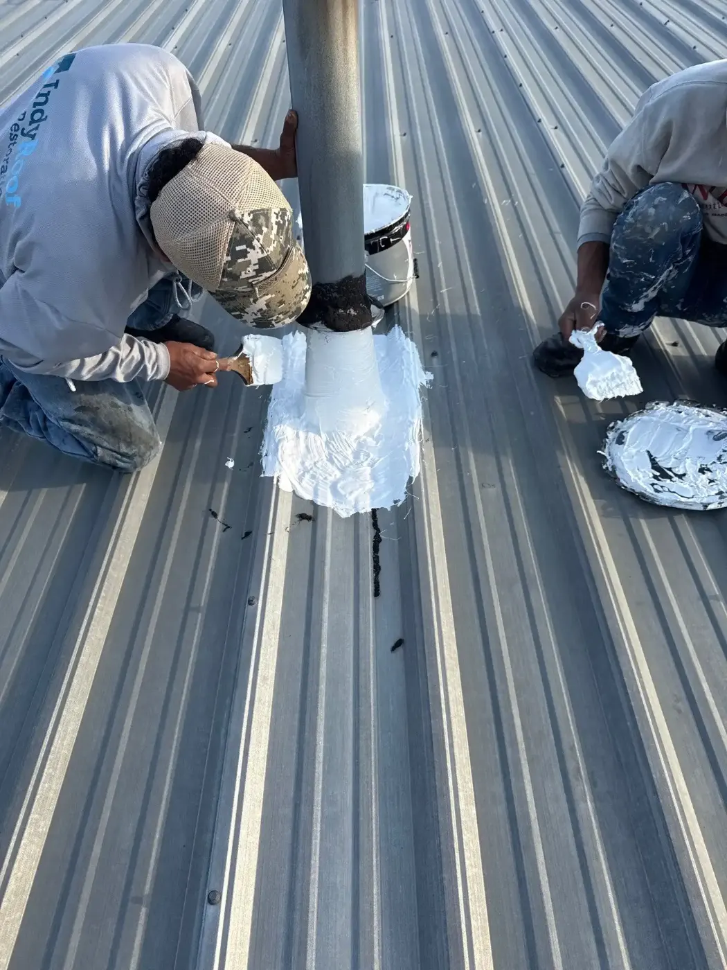 Membrane repair completed in Spencer